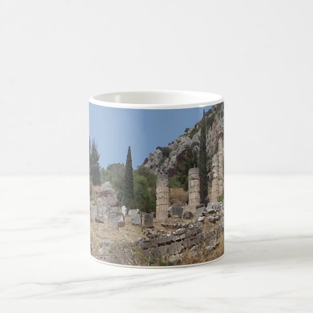 Mug Magic Vue de Delphi, Grèce (Centre)