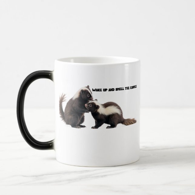 MUG MAGIC WAKE UP AND SMELL THE COFFEE (Gauche)