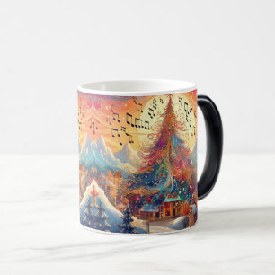Mug Magic Whimsical Tree & Village Melody