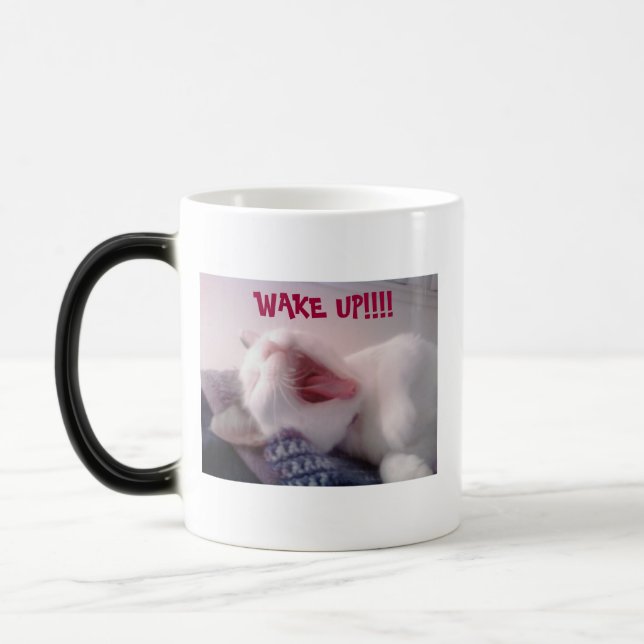Mug Magic Yawning de chat (Gauche)