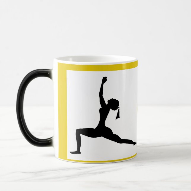 Mug Magic Yoga jaune (Gauche)