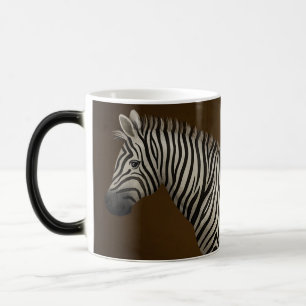 Mug Magic Zebra Illustration Faune exotique