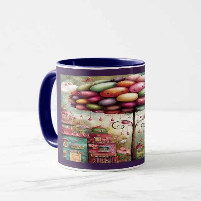 Mug Magical Glowing Balloon Flower (Devant gauche)