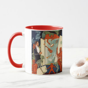 Mug Magicien vintage Carter la grande magie