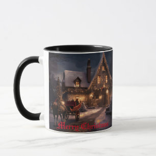 Mug Magie de Noël rustique