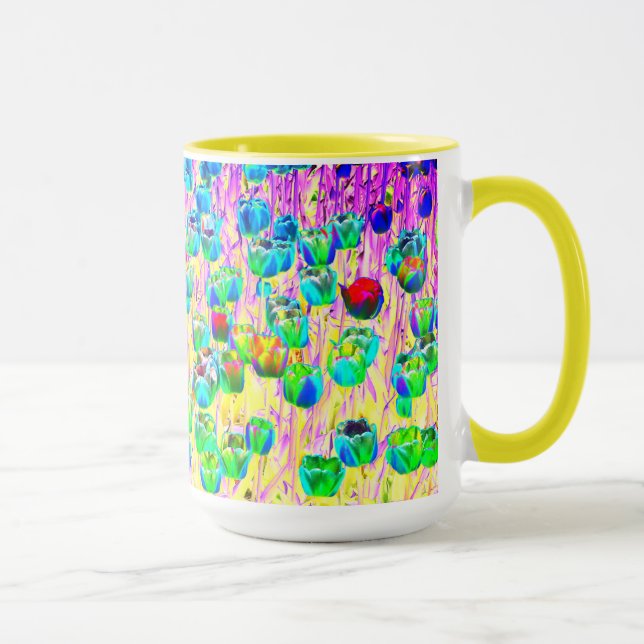 Mug Magie de tulipe ! (Droite)