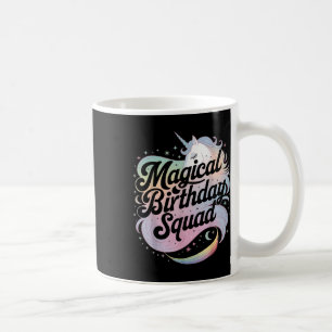 Mug Magique Escouade Anniversaire Unicorn Party Amusem
