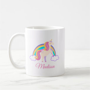 Mug Magique Rainbow Unicorn Whimsical Personnalisé