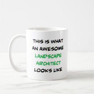 Mug magnifique architecte paysagiste