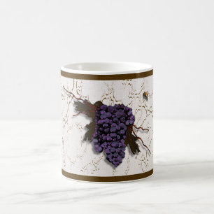 Mug Magnifique boug de concepteur de raisins
