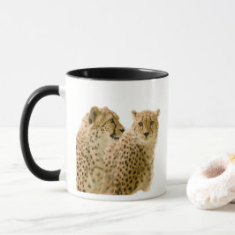 Mug Magnifique Cheetah Belle photo de chat