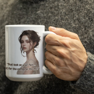 Mug Magnifique Fille d'Anime