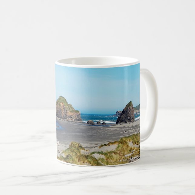 Mug Magnifique paysage côtier de l'Oregon (Devant droit)