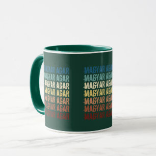 Mug Magyar Agar  "Typo" vintage