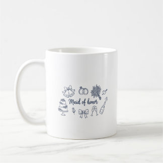 Mug Maid of Honor Bridesmaid Bridal Party Wedding