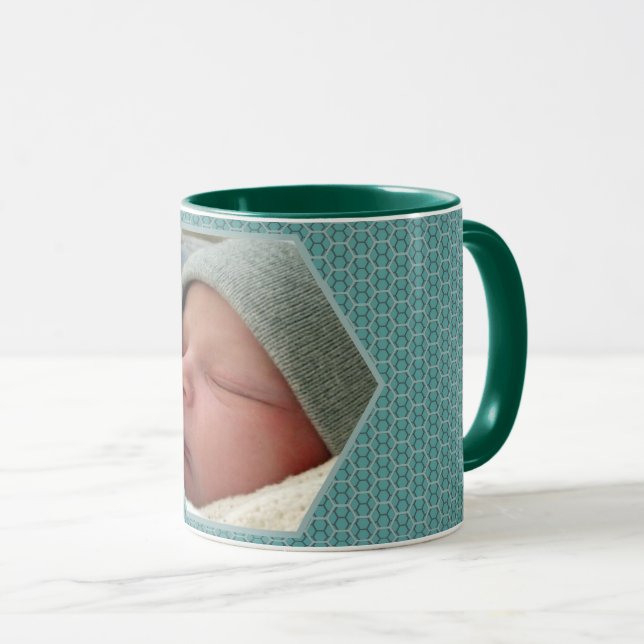 Mug Maillage de peigne (Devant droit)