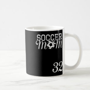Mug Maillot de maman de foot Numéro 32 Joueur préféré