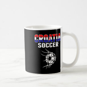 Mug Maillot de supporters de football de Croatie - Sou