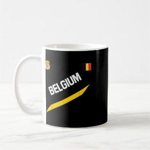 Mug Maillot de voyage de football belge Allez La Be