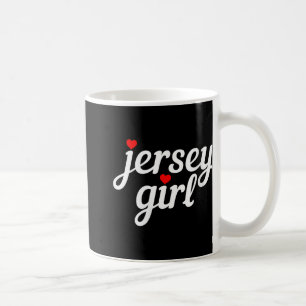 Mug Maillot Féminin Fille du New Jersey Cœur Drôle Mig