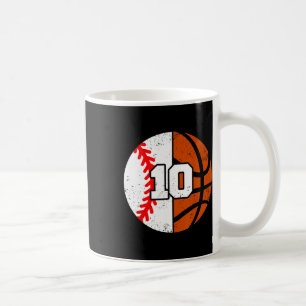 Mug Maillot Numéro 10 Sketll Drôle 10e Anniversaire