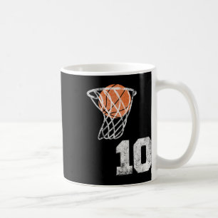 Mug Maillot Vintage Sketll Numéro 10 Joueur Numéro