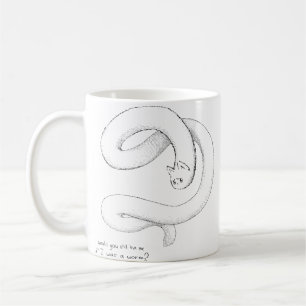 Mug M'aimeriez-vous encore si j'étais un ver ? Café Mu