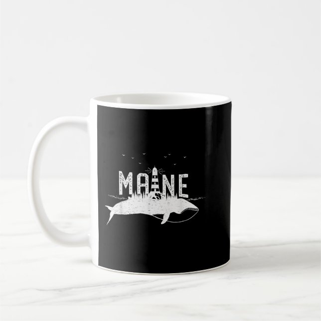 Mug Maine Moose Cool Maine Souvenir Cadeau Maine Cadea (Gauche)