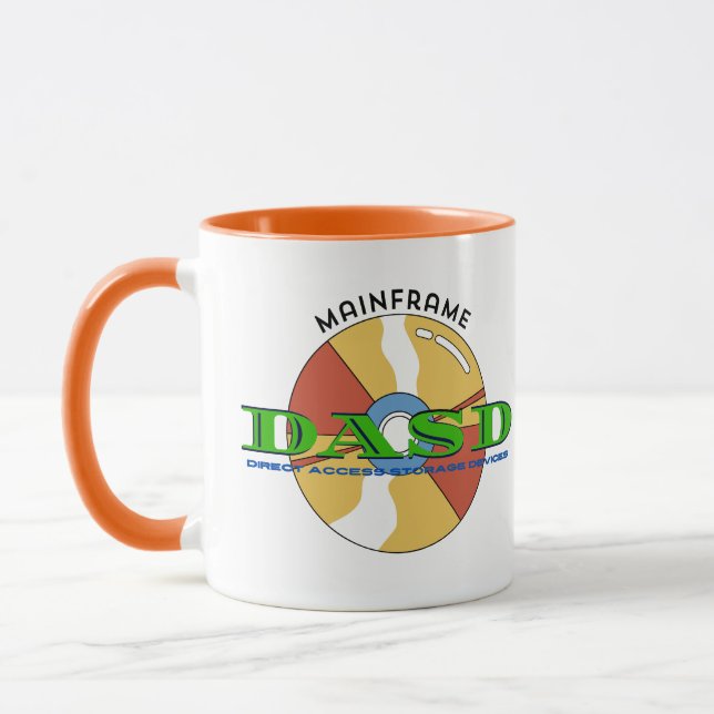 Mug Mainframe Direct access storage devices (DASD) (Gauche)