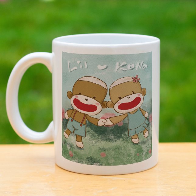Mug Mains de vacances Lil & Kona (Créateur téléchargé)