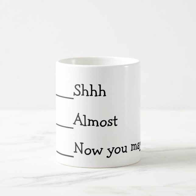 Mug Maintenant, vous pouvez parler de mème drôle (Centre)