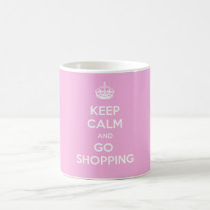Mug Maintenez calme et allez faire des emplettes