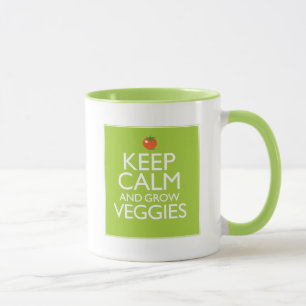 Mug Maintenez calme et cultivez le légume