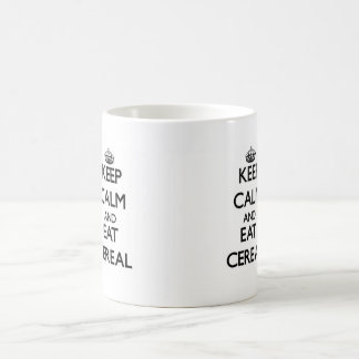 Mug Maintenez calme et mangez de la céréale