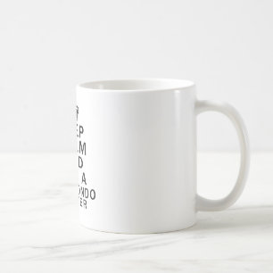 Mug Maintenez combattant calme et d'étreinte du