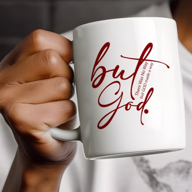 Mug Mais Dieu A Fait La Façon De Citer Motivationnelle (Créateur téléchargé)