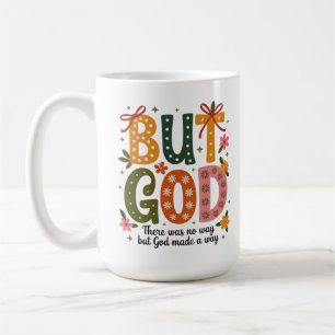 Mug Mais Dieu a fait une manière inspirante chrétienne
