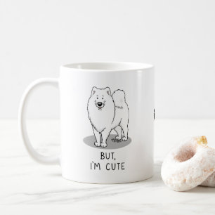 Mug Mais, je suis mignon Samoyed Dog