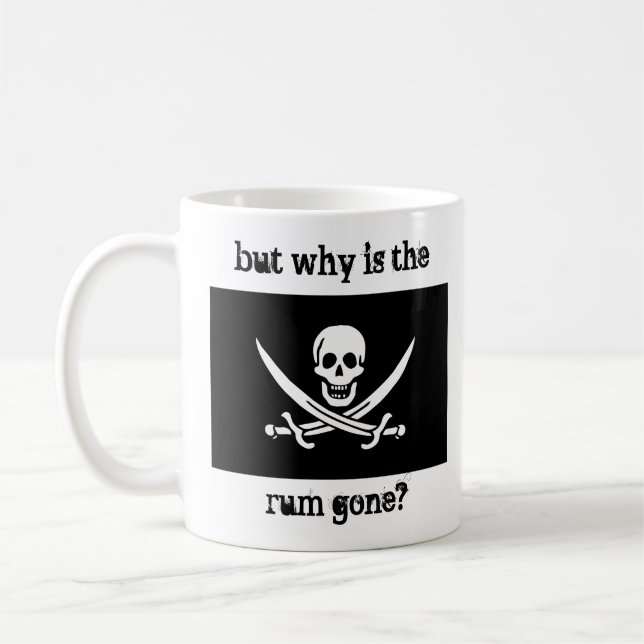 Mug mais pourquoi le rhum est-il allé ? (Gauche)