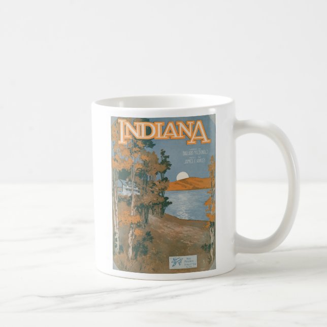 Mug Maison arrière encore en Indiana (Droite)