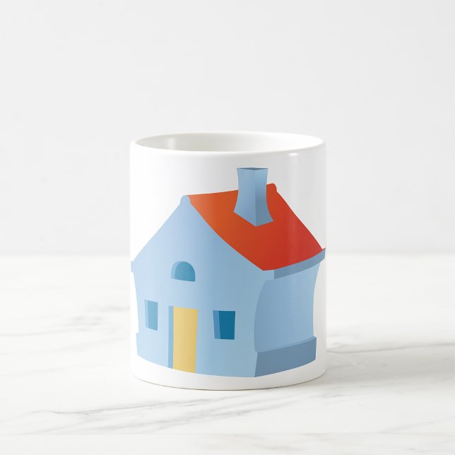 Mug Maison bleue (Créateur téléchargé)