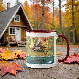 Mug Maison de Cabine A-Frame |
