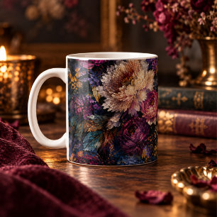 Mug Maison de jardin floral impressionniste gothique l