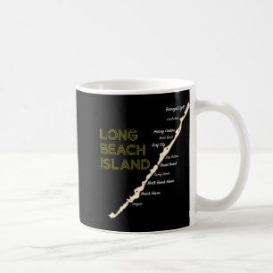 Mug Maison de plage de Lbi Nj Long Beach Island New Je