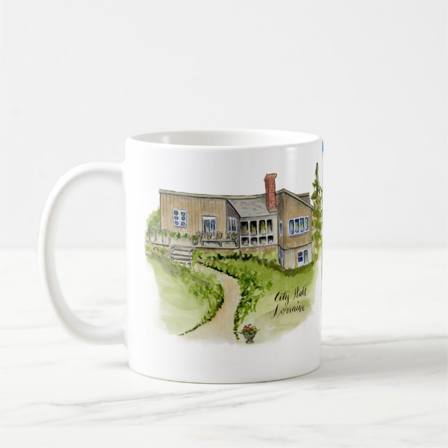 Mug Maison de plage Lorraine (Gauche)