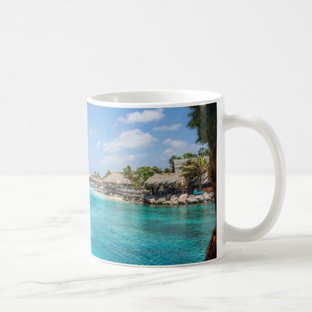 Mug Maison de plage Retro (Droite)