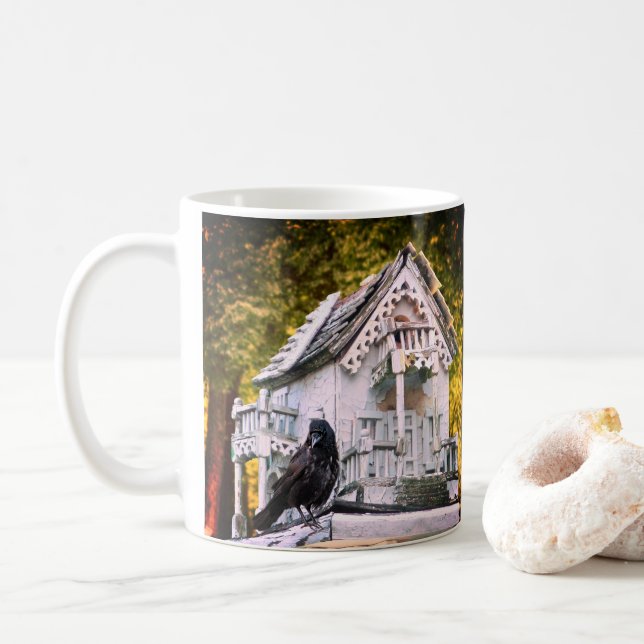 Mug Maison du Corbeau (Avec donut)