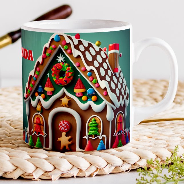 Mug Maison en pain d'épice Personnalisé Enfants Chocol (Créateur téléchargé)