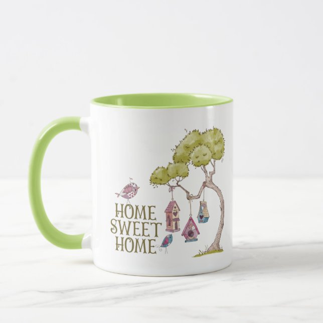 Mug Maison Nichoir Oiseaux (Gauche)