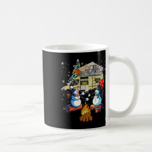 Mug Maison pour le bonhomme de neige de camping pour l